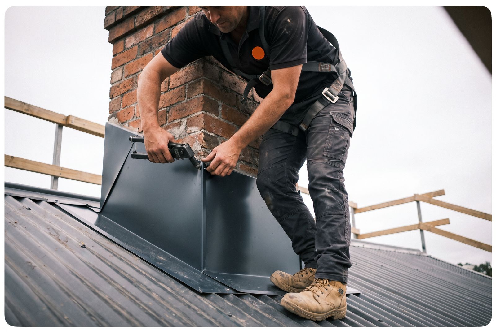 Roof Flashing by Cheeky's Roofers roofers in Auckland